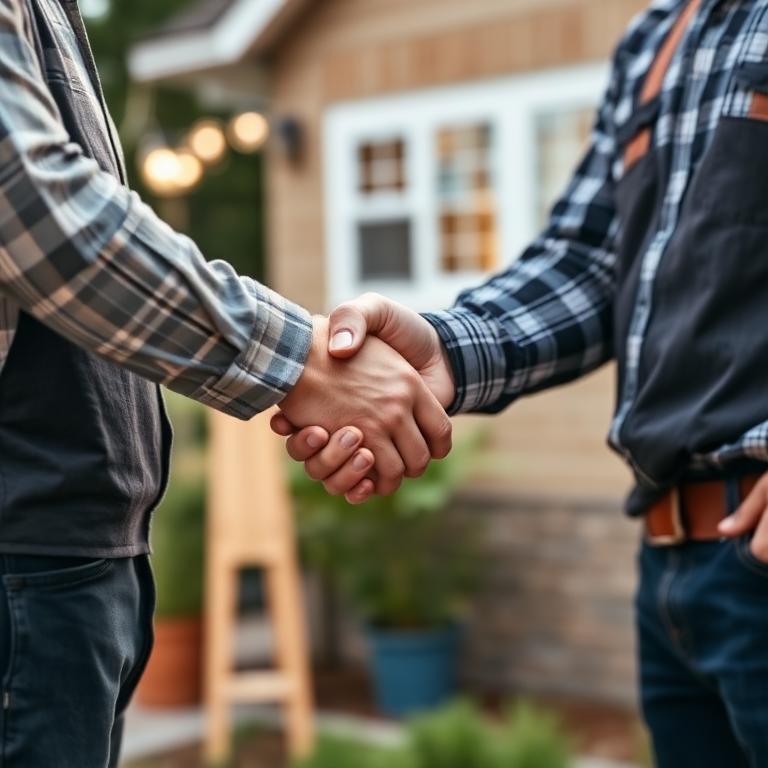 Handshake on agreed work